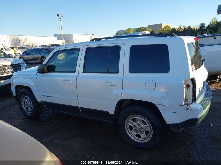 VIN 1C4NJPBA9FD285560 2015 Jeep Patriot, Sport no.15