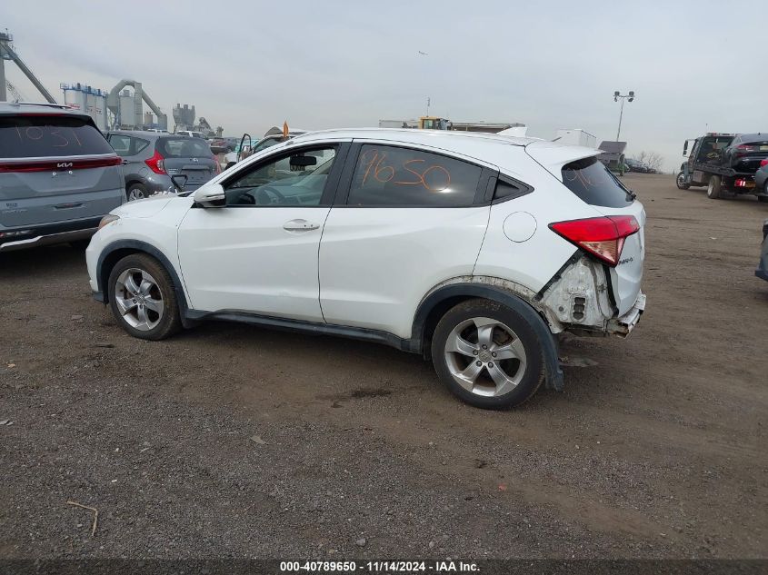 2016 Honda Hr-V Ex-L VIN: 3CZRU6H74GM734030 Lot: 40789650