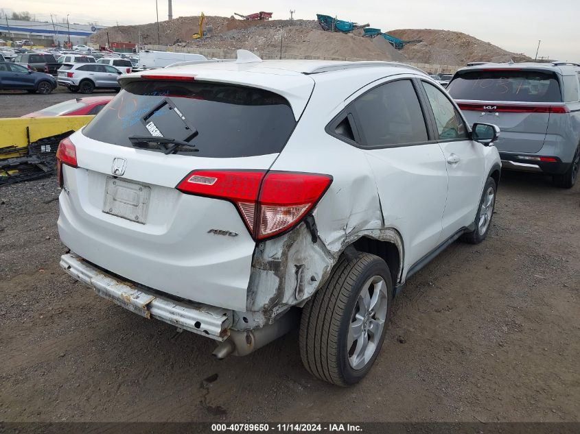 2016 Honda Hr-V Ex-L VIN: 3CZRU6H74GM734030 Lot: 40789650