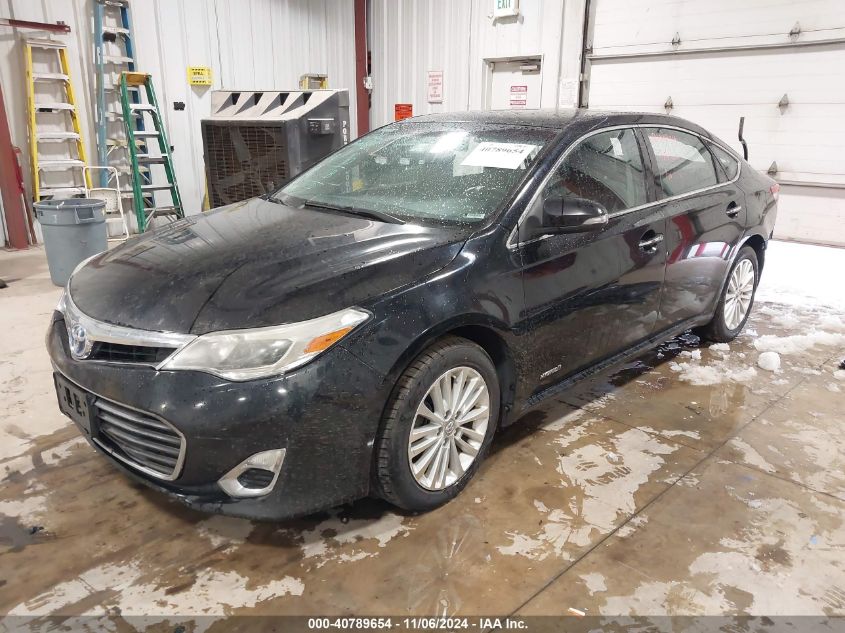 VIN 4T1BD1EB2FU036640 2015 Toyota Avalon, Hybrid Xl... no.2