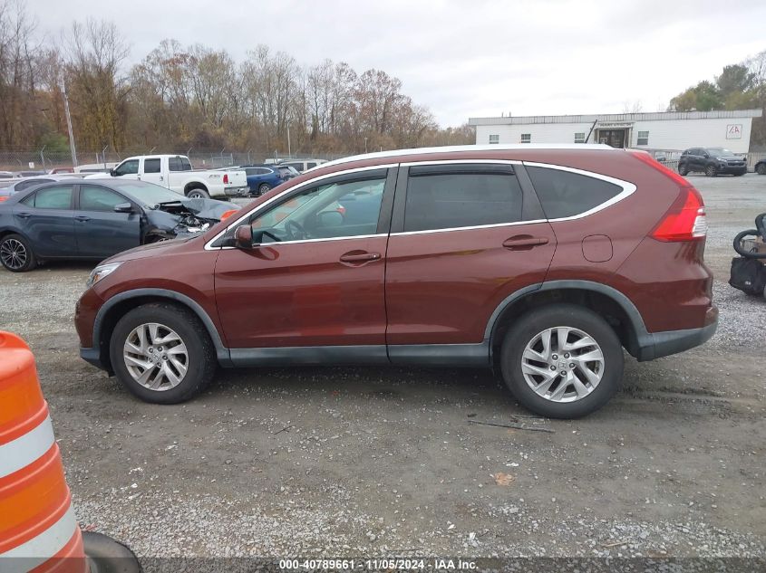 2015 Honda Cr-V Ex-L VIN: 2HKRM4H76FH675061 Lot: 40789661