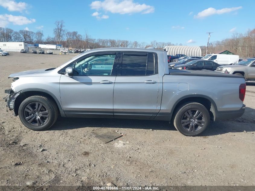 2019 Honda Ridgeline Sport VIN: 5FPYK3F15KB041895 Lot: 40789666