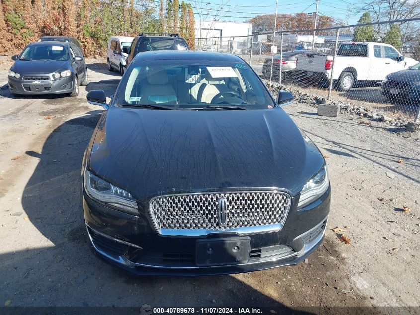 2017 Lincoln Mkz Reserve VIN: 3LN6L5F92HR662142 Lot: 40789678