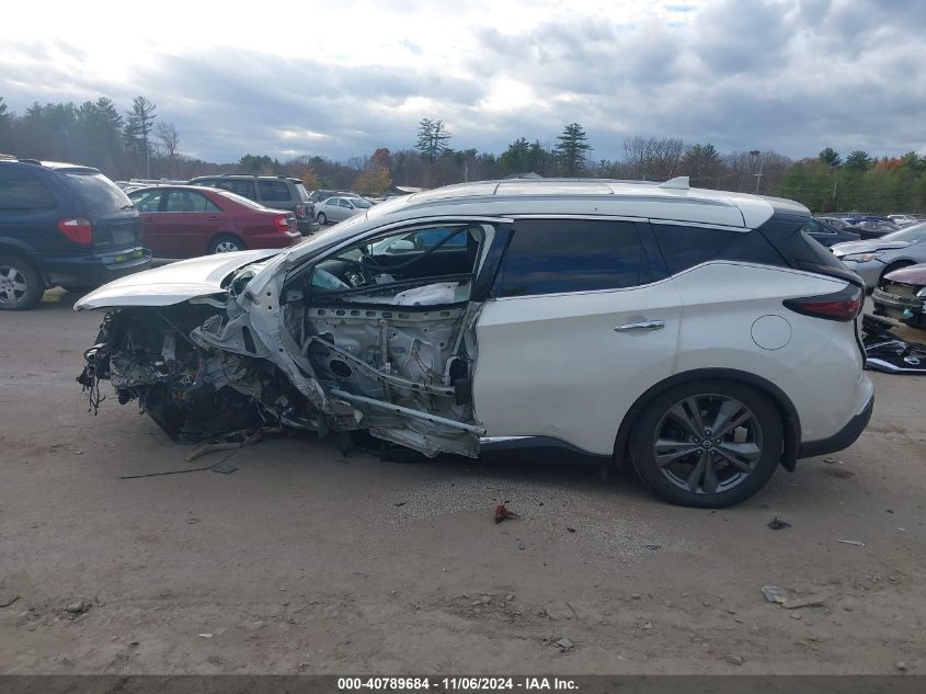 2019 Nissan Murano Platinum VIN: 5N1AZ2MS4KN105076 Lot: 40789684