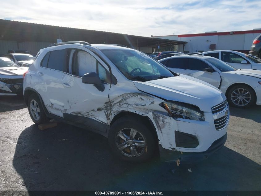 2016 Chevrolet Trax Lt VIN: 3GNCJLSB2GL236518 Lot: 40789691