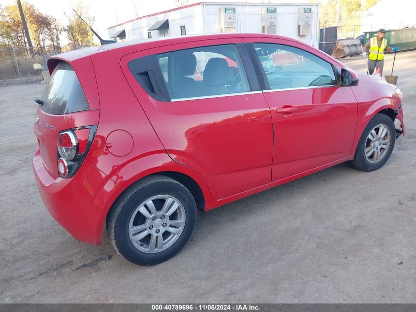 VIN 1G1JC6SGXD4233142 2013 CHEVROLET SONIC no.4