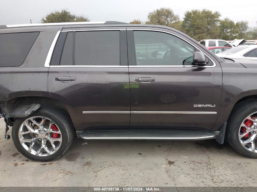 2016 GMC Yukon Denali VIN: 1GKS1CKJ9GR101335 Lot: 40789736