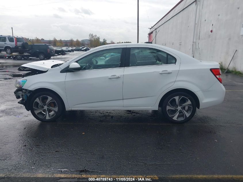 2017 Chevrolet Sonic Premier Auto VIN: 1G1JF5SBXH4110677 Lot: 40789743