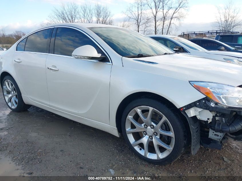 2012 Buick Regal Gs VIN: 2G4GV5GV5C9206547 Lot: 40789752