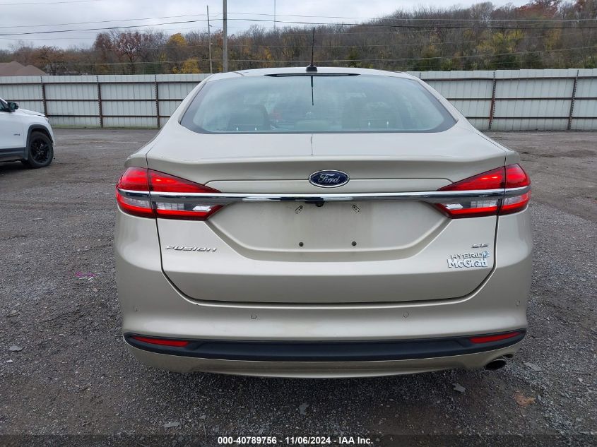 VIN 3FA6P0LU8HR144613 2017 FORD FUSION HYBRID no.16