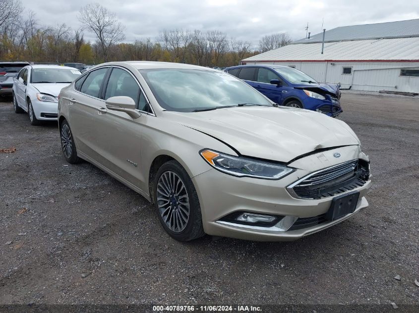 2017 FORD FUSION HYBRID