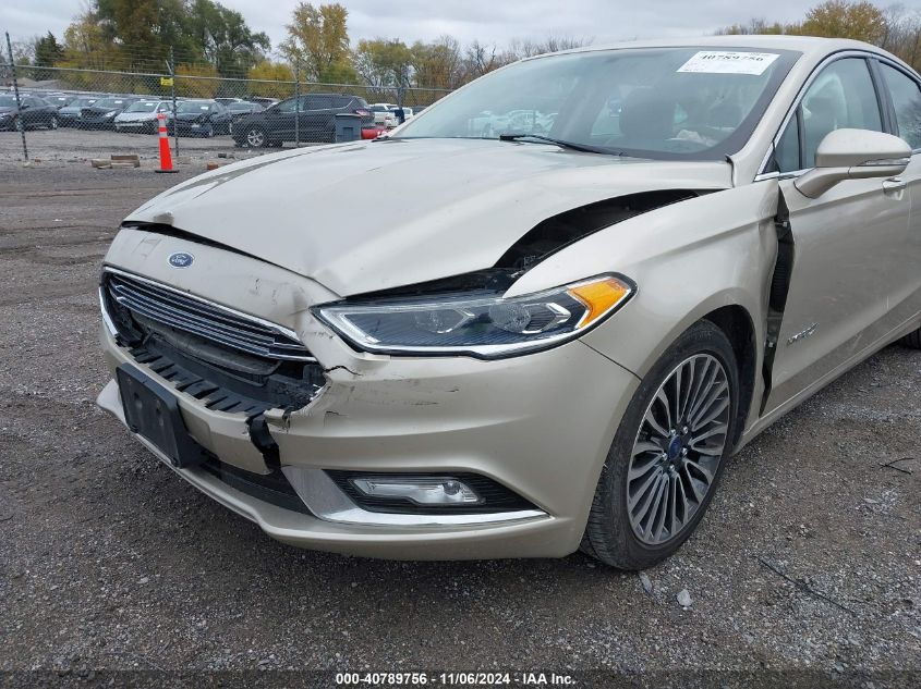 VIN 3FA6P0LU8HR144613 2017 FORD FUSION HYBRID no.6