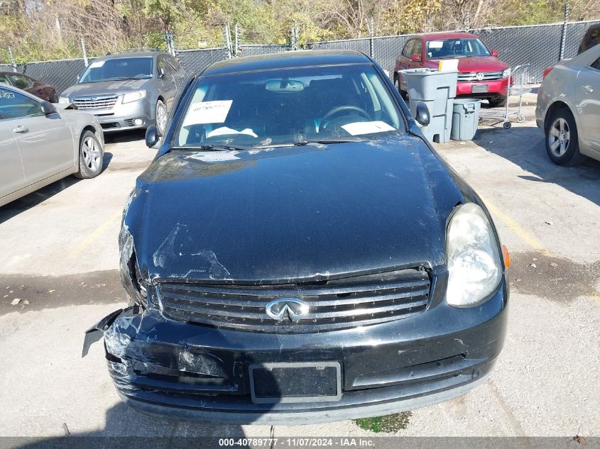 2003 Infiniti G35 Luxury Leather VIN: JNKCV51E33M336100 Lot: 40789777