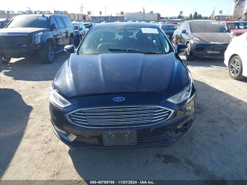 2017 Ford Fusion Hybrid Se VIN: 3FA6P0LUXHR122337 Lot: 40789788