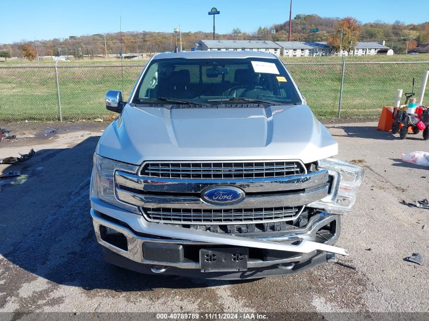 2019 Ford F-150 Lariat VIN: 1FTEW1E48KKE48547 Lot: 40789789