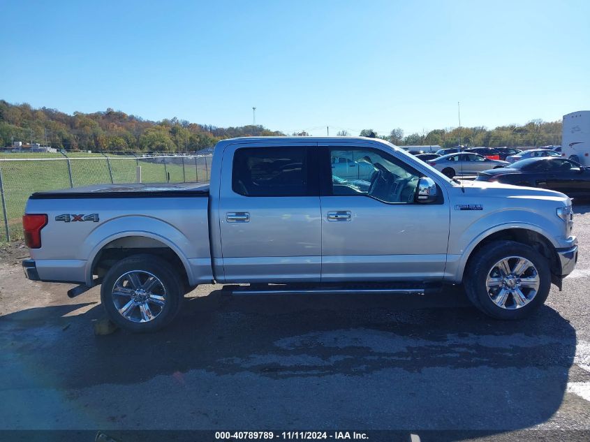 2019 Ford F-150 Lariat VIN: 1FTEW1E48KKE48547 Lot: 40789789