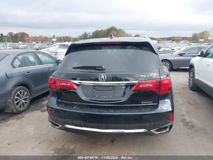 2019 Acura Mdx Standard VIN: 5J8YD4H38KL000182 Lot: 40789791