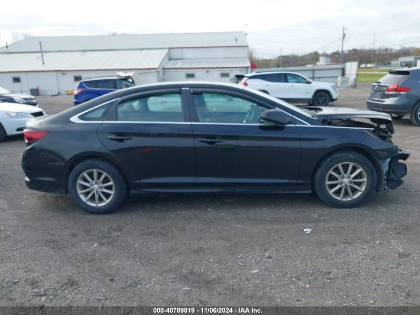 2018 HYUNDAI SONATA VIN: 5NPE24AF5JH649484