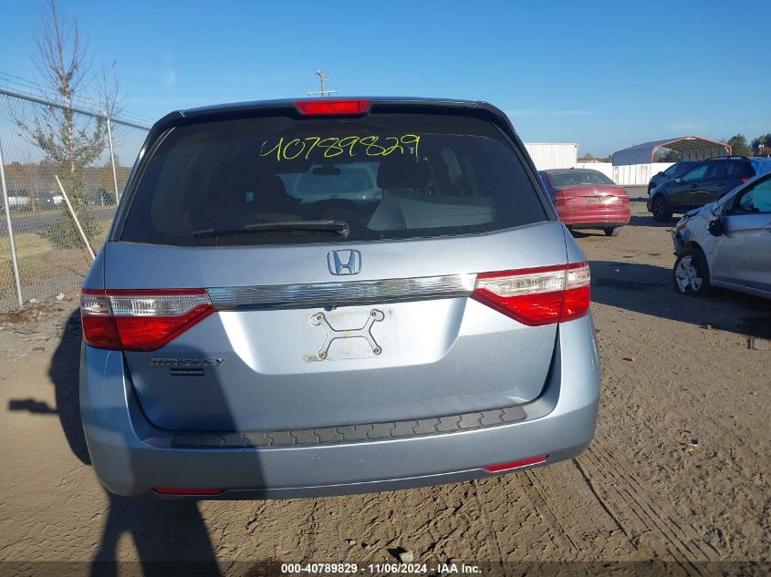 2013 Honda Odyssey Ex VIN: 5FNRL5H4XDB075587 Lot: 40789829