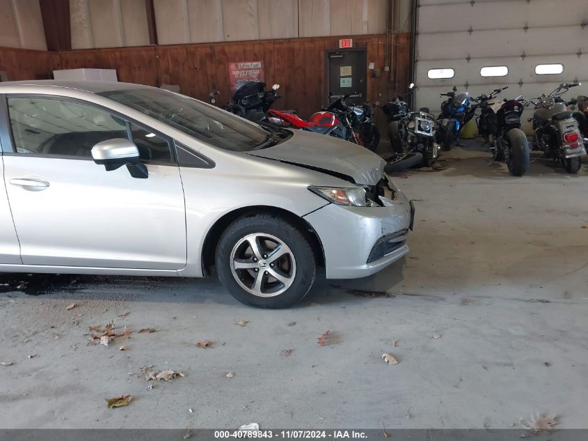 2015 Honda Civic Se VIN: 19XFB2F77FE225813 Lot: 40789843