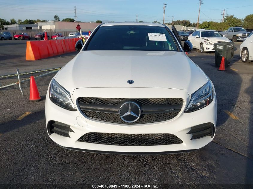 2019 Mercedes-Benz Amg C 43 4Matic VIN: 55SWF6EB2KU294123 Lot: 40789849