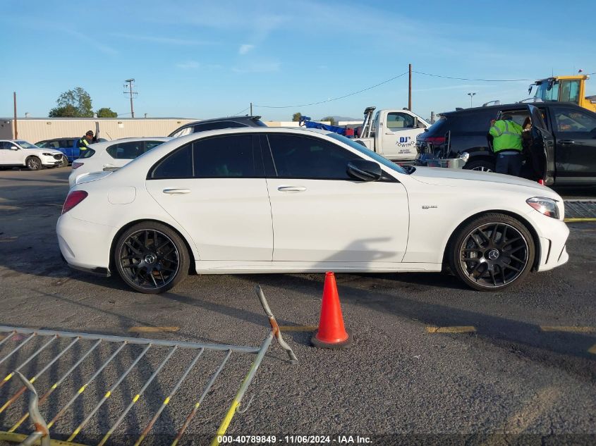 2019 Mercedes-Benz Amg C 43 4Matic VIN: 55SWF6EB2KU294123 Lot: 40789849