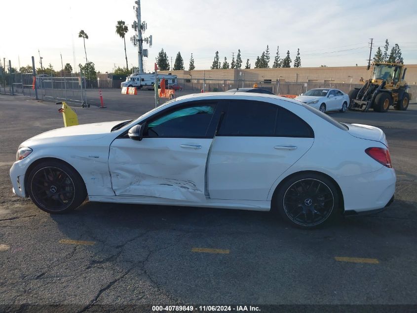 2019 Mercedes-Benz Amg C 43 4Matic VIN: 55SWF6EB2KU294123 Lot: 40789849