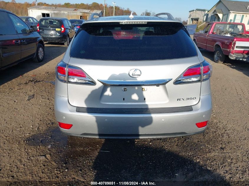 2013 Lexus Rx 350 VIN: 2T2BK1BA6DC172622 Lot: 40789851