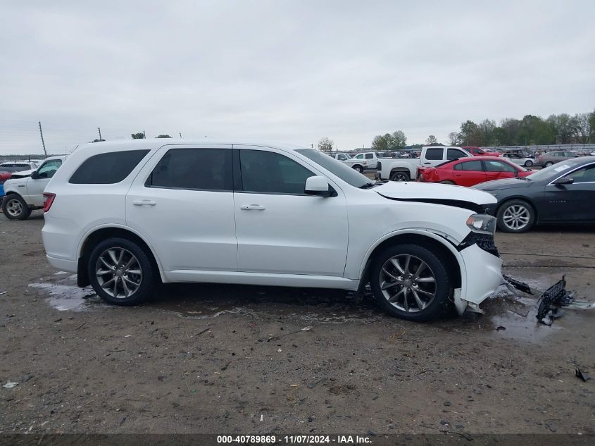 2015 Dodge Durango Sxt VIN: 1C4RDHAG3FC187781 Lot: 40789869