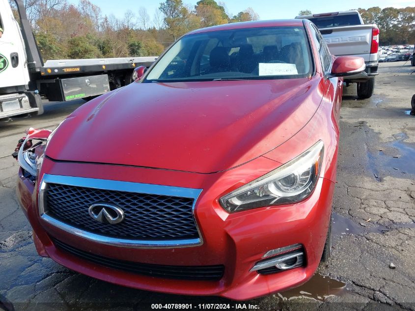 2015 Infiniti Q50 Premium VIN: JN1BV7AP6FM344645 Lot: 40789901