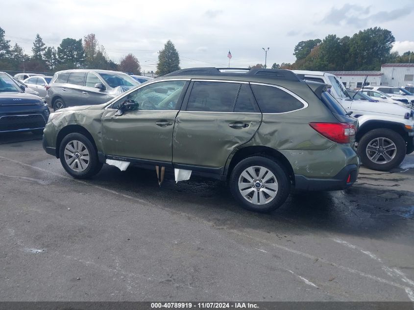 2019 Subaru Outback 2.5I Premium VIN: 4S4BSAFC0K3296564 Lot: 40789919