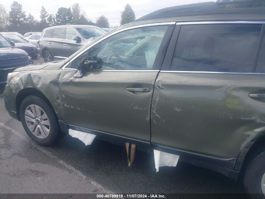 2019 Subaru Outback 2.5I Premium VIN: 4S4BSAFC0K3296564 Lot: 40789919