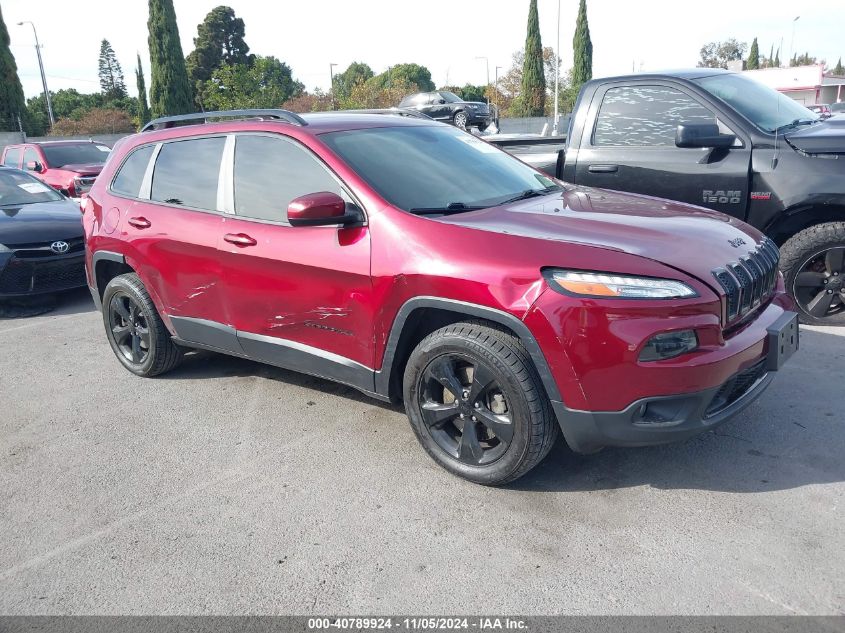 VIN 1C4PJLCX4JD605140 2018 Jeep Cherokee, Latitude Fwd no.1