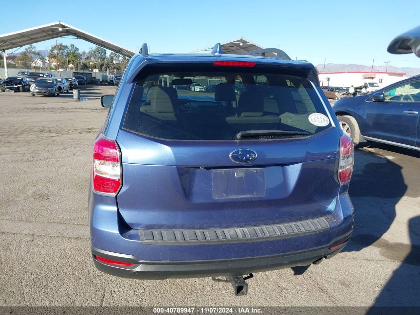 2016 Subaru Forester 2.5I Limited VIN: JF2SJAKC2GH525691 Lot: 40789947