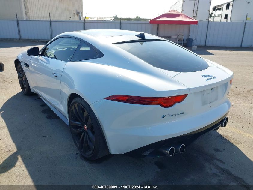 2015 Jaguar F-Type R VIN: SAJWA6DA0FMK14714 Lot: 40789989