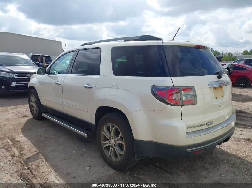 2014 GMC Acadia Slt-2 VIN: 1GKKRSKD3EJ161104 Lot: 40790000