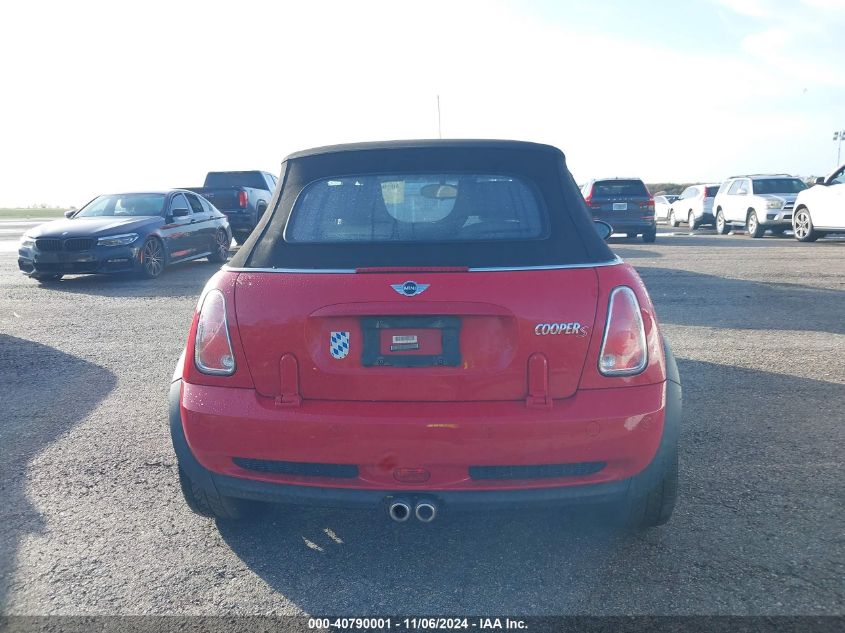 2006 Mini Cooper S VIN: WMWRH33596TK58062 Lot: 40790001