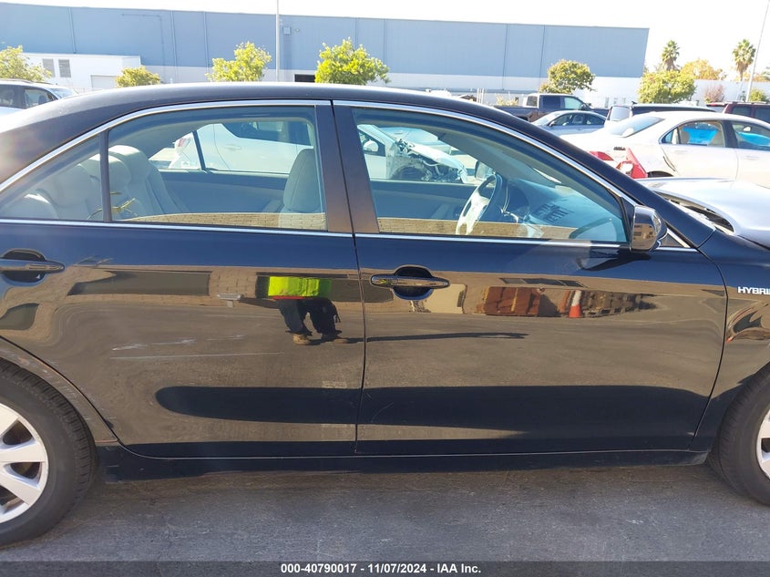 2009 TOYOTA CAMRY HYBRID VIN: 4T1BB46K69U097127