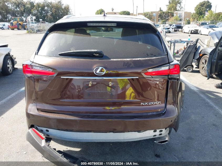 2017 Lexus Nx 200T VIN: JTJYARBZ7H2054098 Lot: 40790030