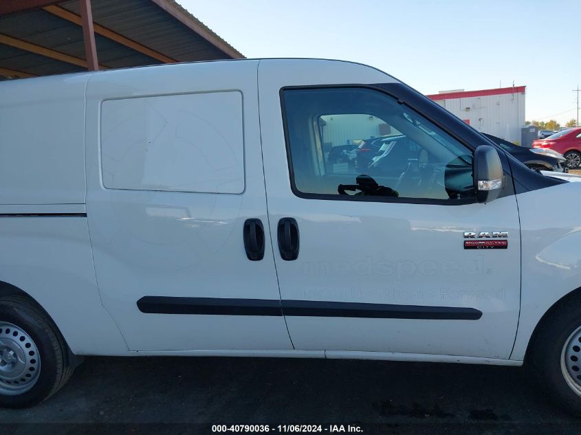 2021 Ram Promaster City Tradesman VIN: ZFBHRFABXM6T21321 Lot: 40790036