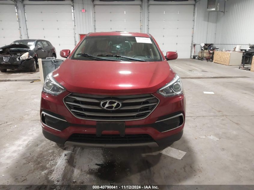 VIN 5XYZTDLB5HG498219 2017 HYUNDAI SANTA FE SPORT no.12