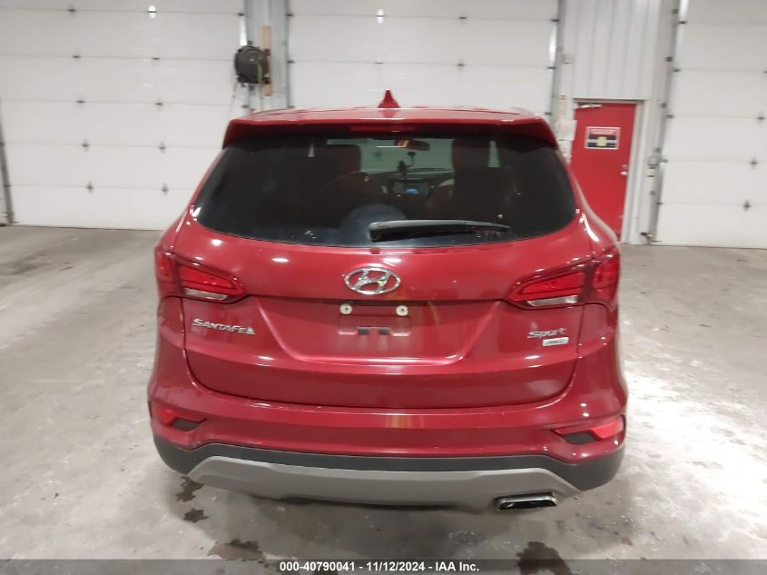 VIN 5XYZTDLB5HG498219 2017 HYUNDAI SANTA FE SPORT no.16