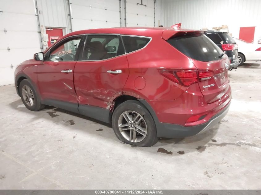 VIN 5XYZTDLB5HG498219 2017 HYUNDAI SANTA FE SPORT no.3