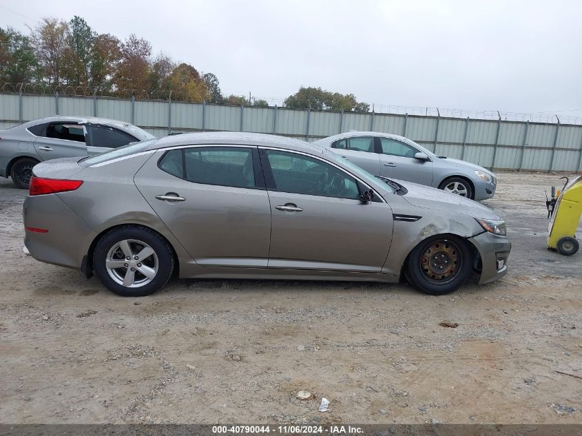 2014 Kia Optima Lx VIN: 5XXGM4A75EG333029 Lot: 40790044