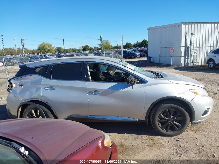 2017 Nissan Murano S VIN: 5N1AZ2MG0HN154974 Lot: 40790057