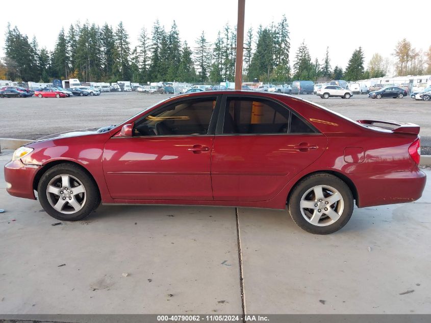 2002 Toyota Camry Se V6 VIN: JTDBF30K420018157 Lot: 40790062