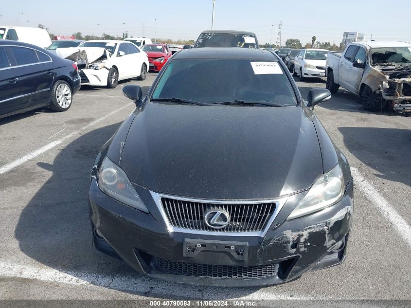 2012 Lexus Is 250 VIN: JTHBF5C22C5177074 Lot: 40790083