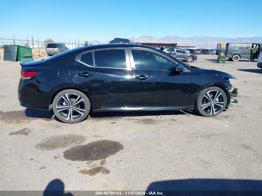 2021 Nissan Sentra Sr Xtronic Cvt VIN: 3N1AB8DV4MY206049 Lot: 40790103