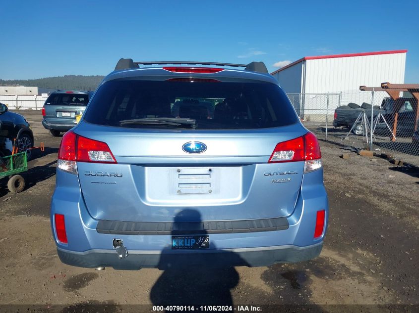 2011 Subaru Outback 2.5I Premium VIN: 4S4BRBCC7B3419069 Lot: 40790114