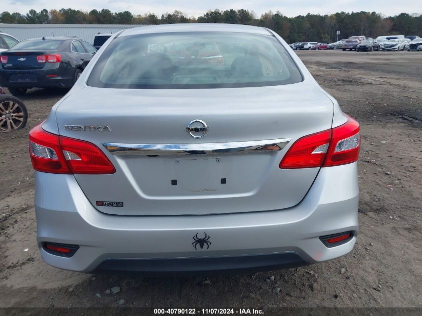 2019 Nissan Sentra S VIN: 3N1AB7AP3KY341634 Lot: 40790122